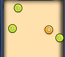 Merge Balls Shooter 2048 Connect Fruits
